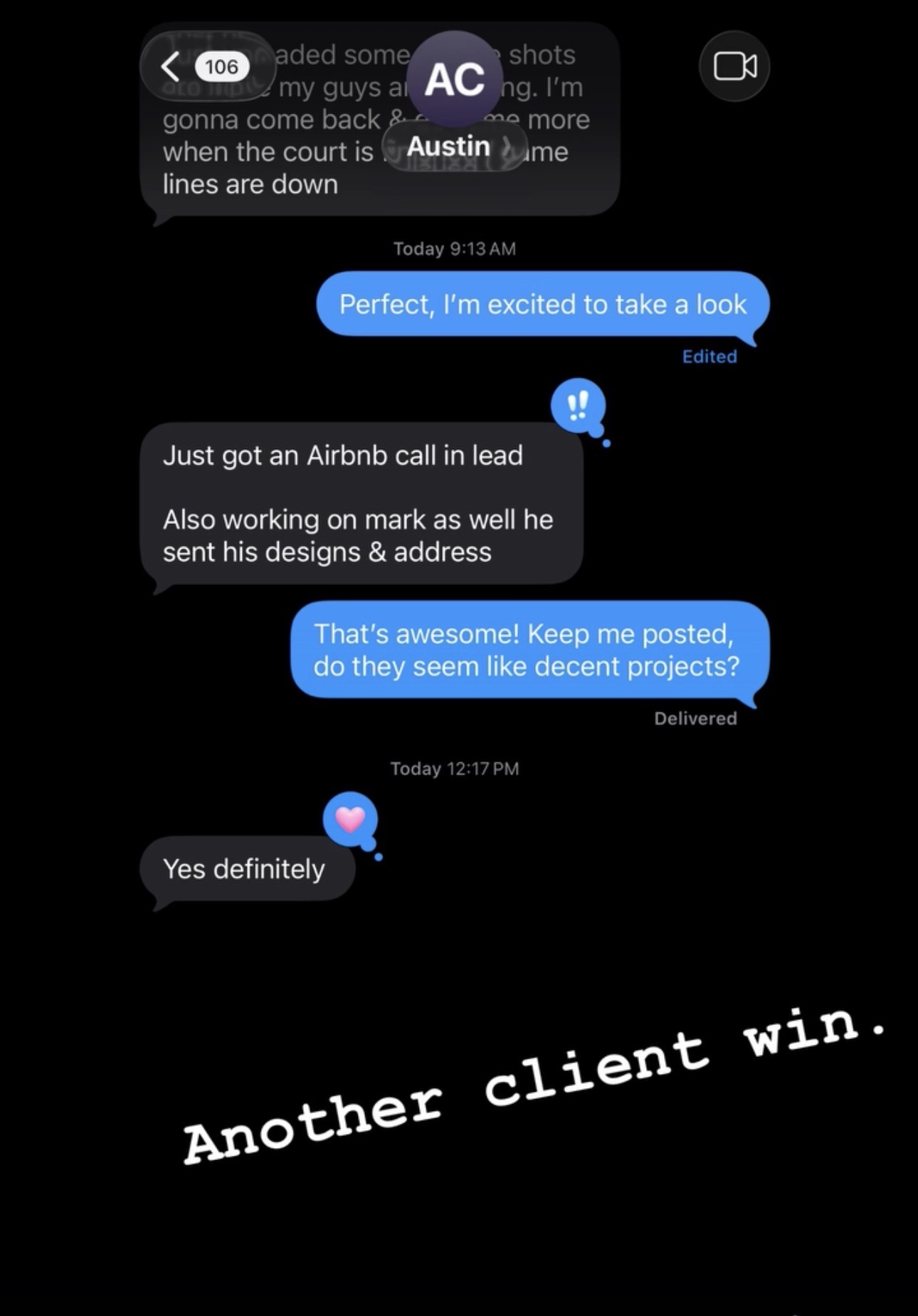 Verified client result 2